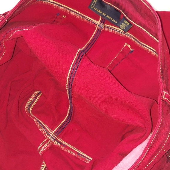 iJeans By Buffalo Charcoal Wash Red Skinny Jeans - Picture 7 of 11